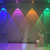 Bull's Eye Lantaarn Crystal Spotlight Down Light Lampada da parete TV Sky Down Light Gat Licht Persoonlijkheid Creative LED Colore Sfondo