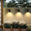 5W 12W COB Up Down Dual-Head Outdoor Led Wandlamp Wandlamp Cylinder Indoor Balkon Armatuur Waterdicht IP65 Veranda Lamp