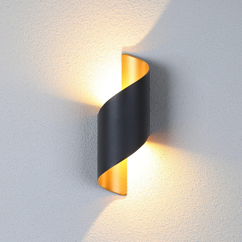 Indoor Outdoor 10W Up And Down Lampada da parete AC85-265V IP65 Applique da parete a led per scale in alluminio Decora applique da parete a LED per camera da letto