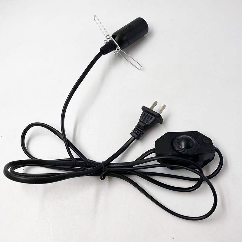 E14 301 dimmer switch 1.8m wire 1.5mwire 2m wire US/ EU Plug Light 301 dimmer switch E14 primavera corpo nudo interruttore spina lampada