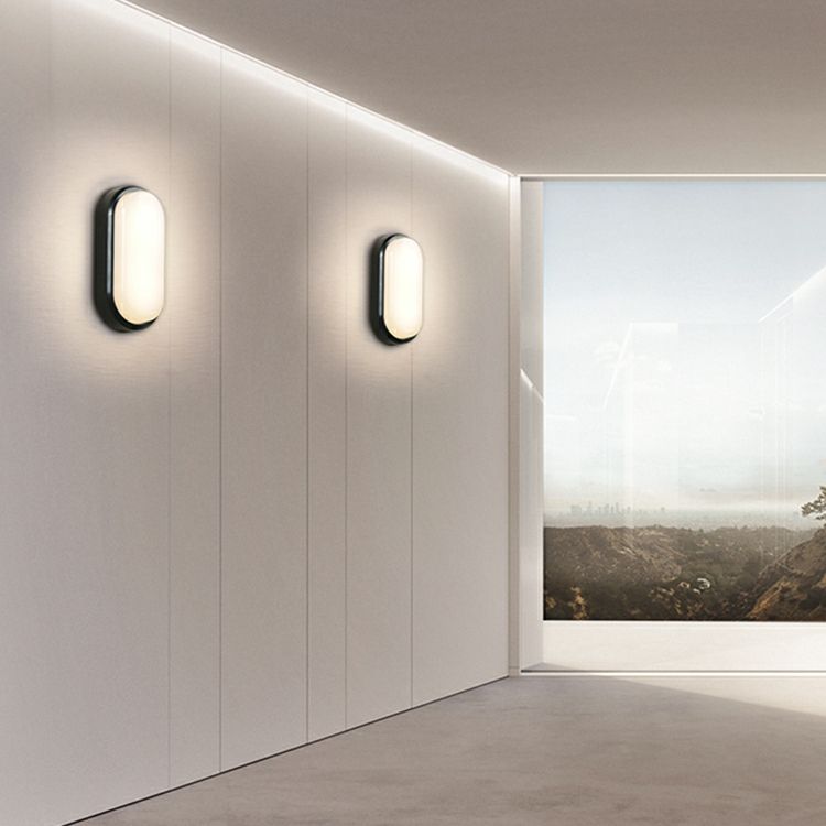 Luce per esterni Soffitto a LED Luce antiumidità Cortile per esterni Villa Corridoio Balcone Luce Bagno Scale a induzione