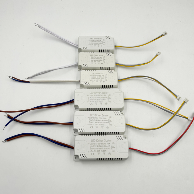 Driver LED da 100 W 140 W 160 W Trasformatori di illuminazione Driver a tre temperature di colore Alimentatore chip LED COB Not-Warterpoof