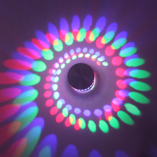 Lampade di buona qualità Lampada da parete per interni Rgb luci a led estetiche