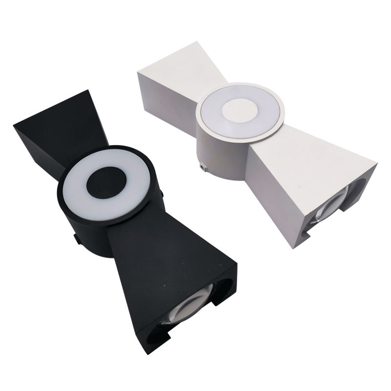 Cina produttore lampade applique da parete per interni led rgb con lampada da parete su e giù per servizio one-stop