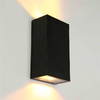 Lampada da parete a LED impermeabile IP65 Lampada da parete a strisce in alluminio 12W 24W 30W 85 ~ 265V Lampione stradale a led per portico per illuminazione esterna