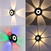 6W 8W IP65 a forma di fungo 360 gradi applique da parete a led per la decorazione esterna illumina la lampada da parete impermeabile montata a parete