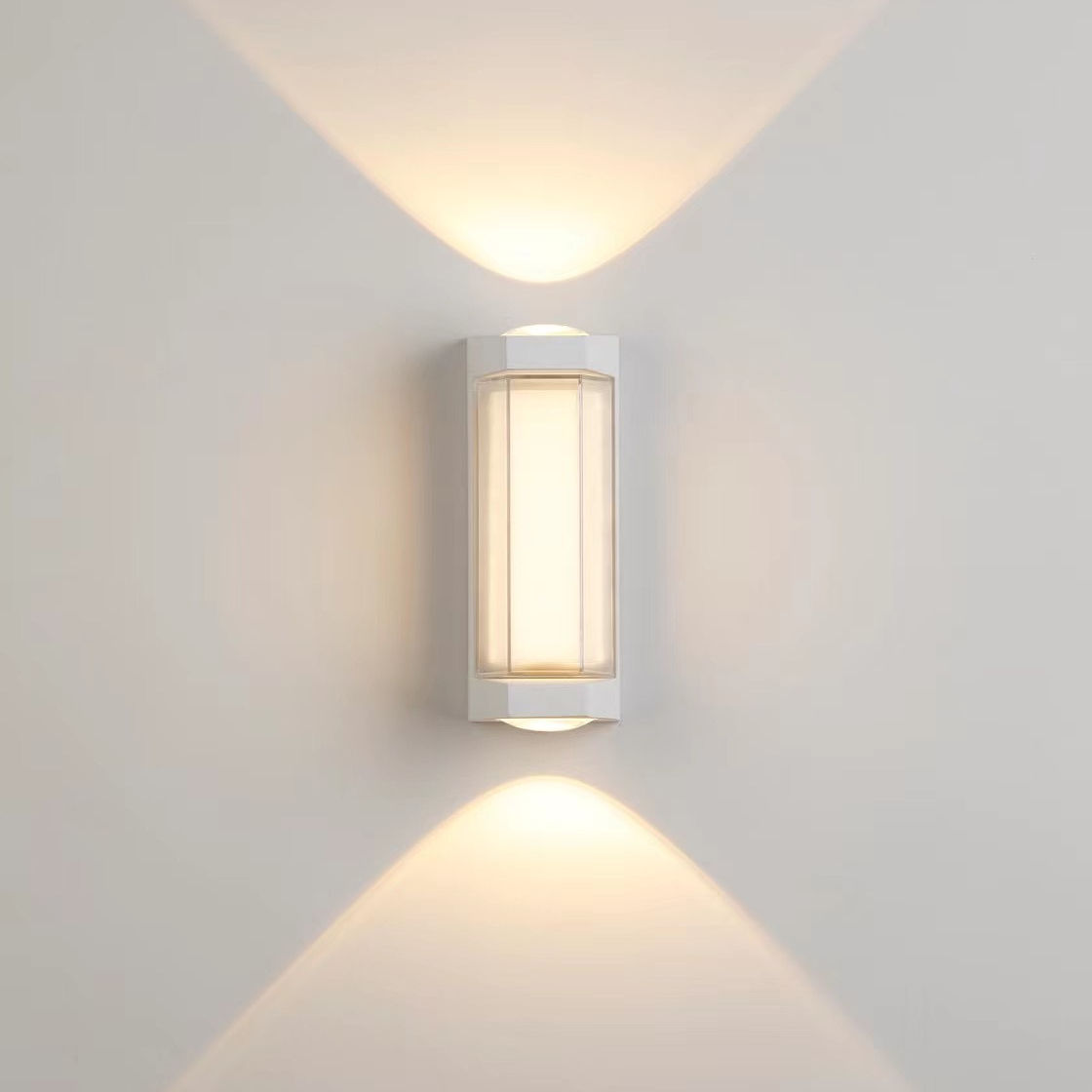 2023 moderna applique da parete a LED impermeabile IP65 su giù 10W illuminazione per esterni casa hotel negozio corridoio portico applique da parete AC 220V 110V