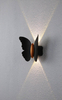 Lampada da parete a LED Lampada da parete per esterni a forma di farfalla Lampada da parete impermeabile IP65 per la decorazione del giardino Luce della staffa del corridoio