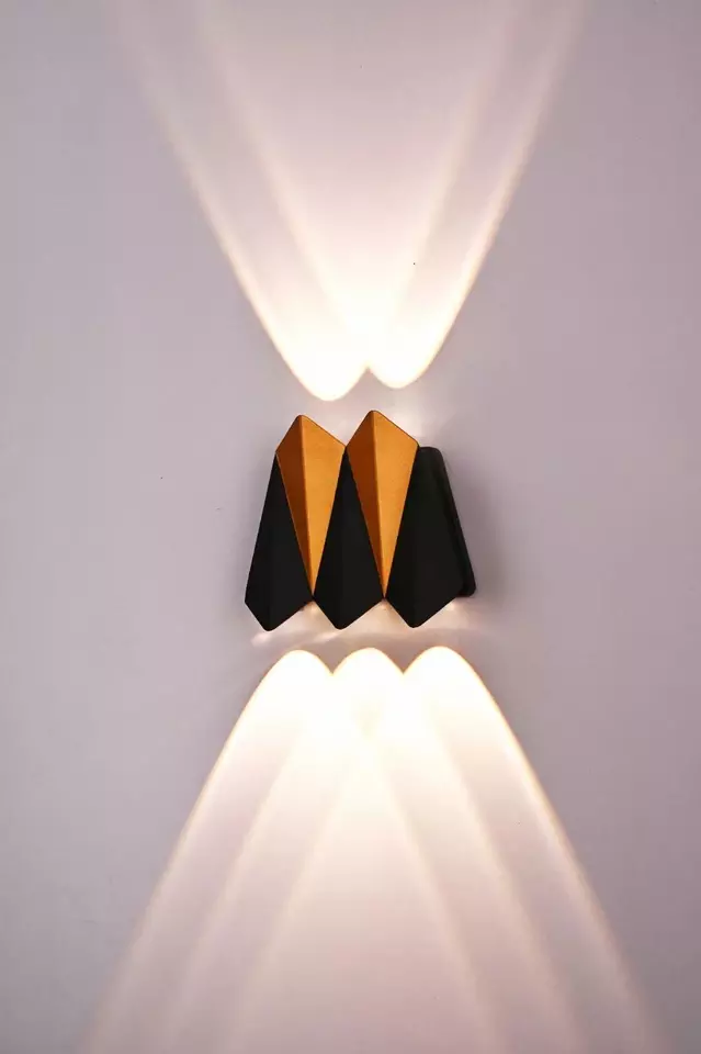 Applique da parete moderna per portico Applique da interni in alluminio Illuminazione interna Lampada da parete su e giù Lampada da parete a led da giardino impermeabile per esterni