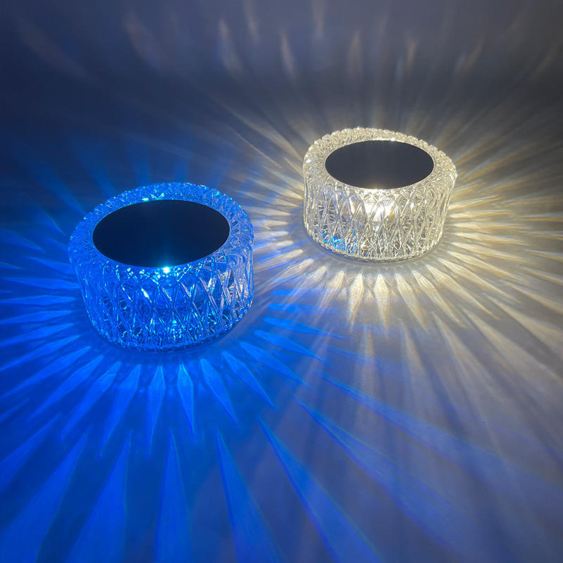 Lampada da tavolo Tiktok Lampada da tavolo che cambia colore Lampada da tavolo con telecomando Lampada da tavolo in acrilico Lampada da tavolo per ristorante Lampada da tavolo per hotel