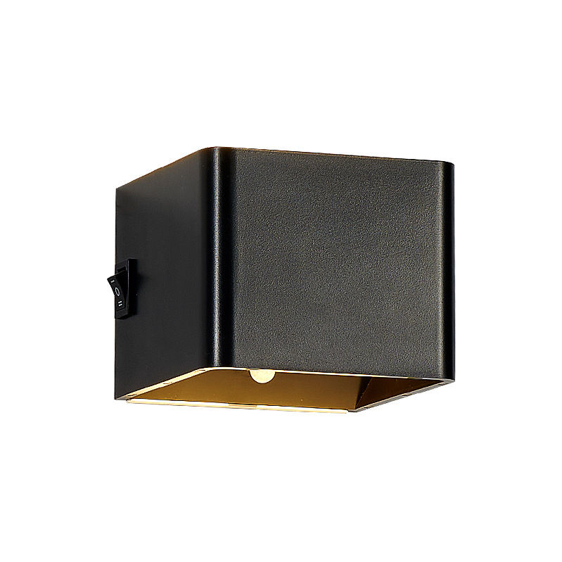 2023 USB ricaricabile applique da parete per interni sensore di movimento illuminazione camera da letto lampada da comodino corridoio scale decor luci lampada da parete