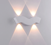 Lampada da parete nordica impermeabile IP65 4W semplice soggiorno a led Sfondo Lampada da parete per hotel corridoio illuminazione su e giù luce