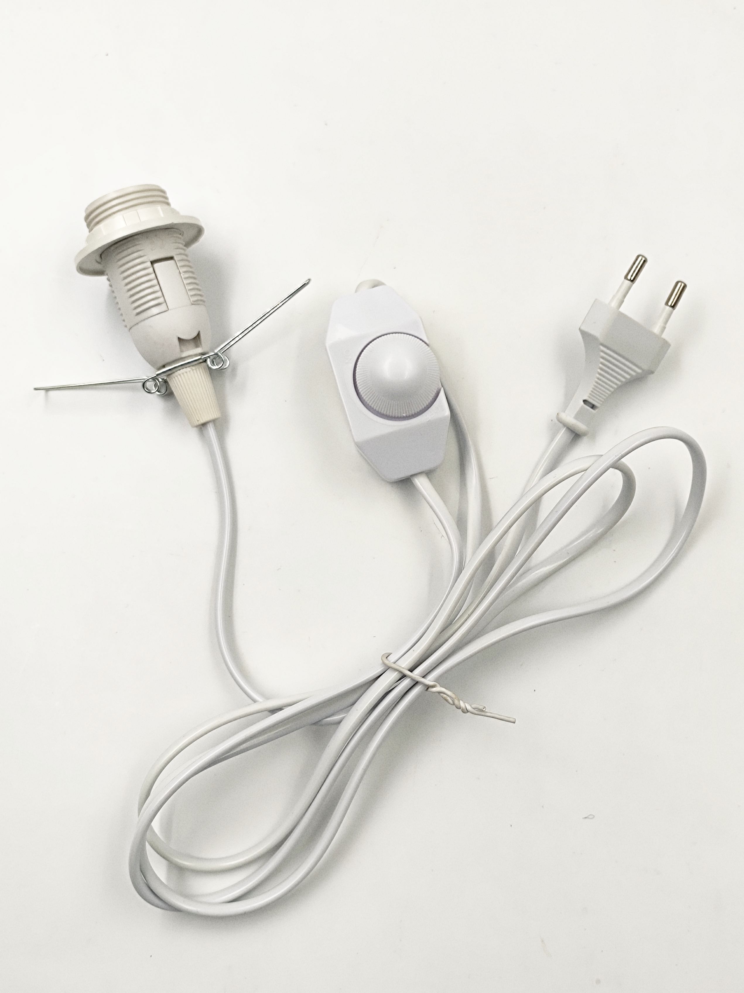 Portalampada Portalampada Base lampada per lampadina E14 AU/EU/US Spina garanzia 301 dimmer Interruttore Lampada sale himalayano speciale spina filo 0,35 mm