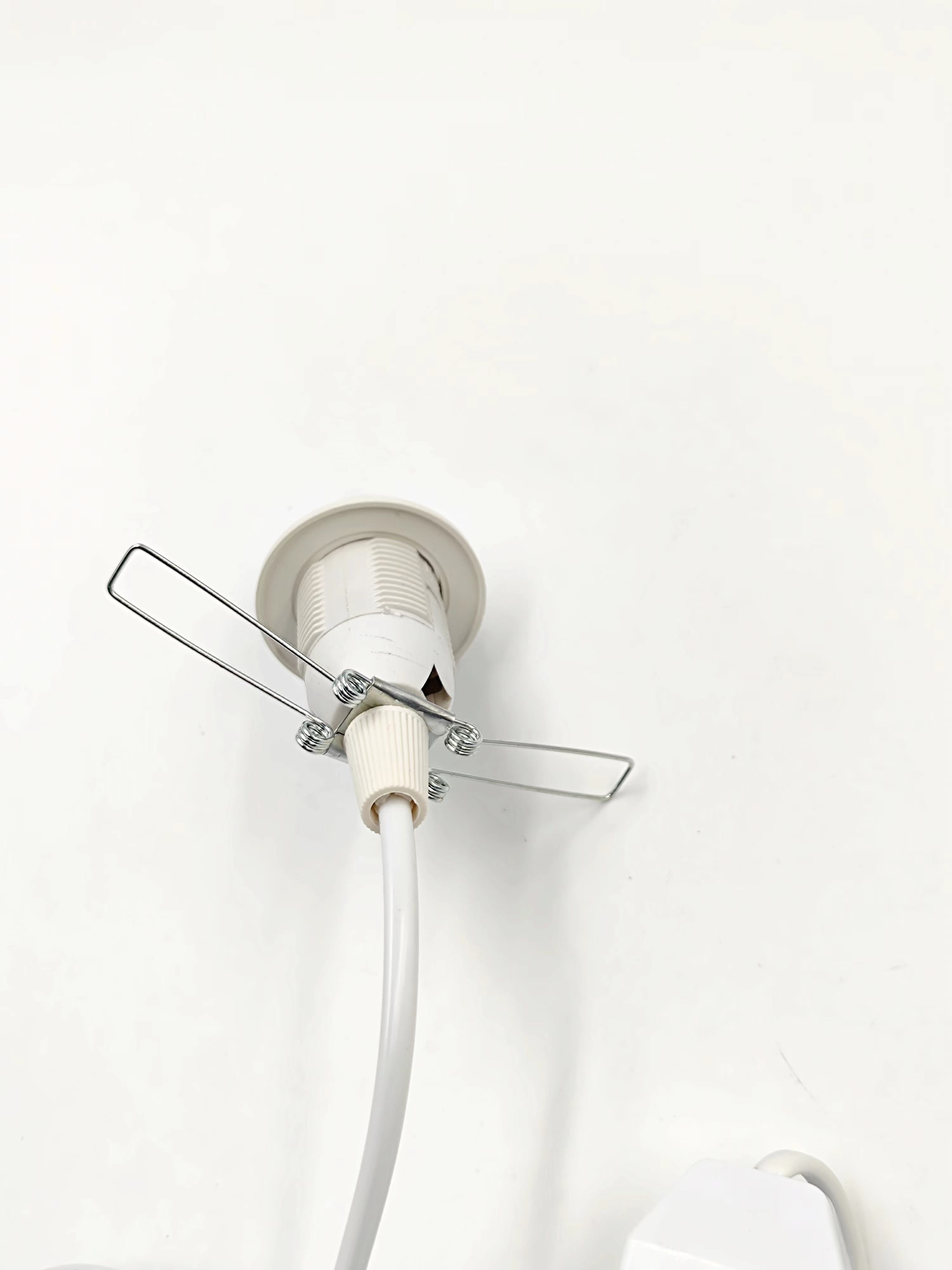 Portalampada Portalampada Base lampada per lampadina E14 AU/EU/US Spina garanzia 301 dimmer Interruttore Lampada sale himalayano speciale spina filo 0,35 mm