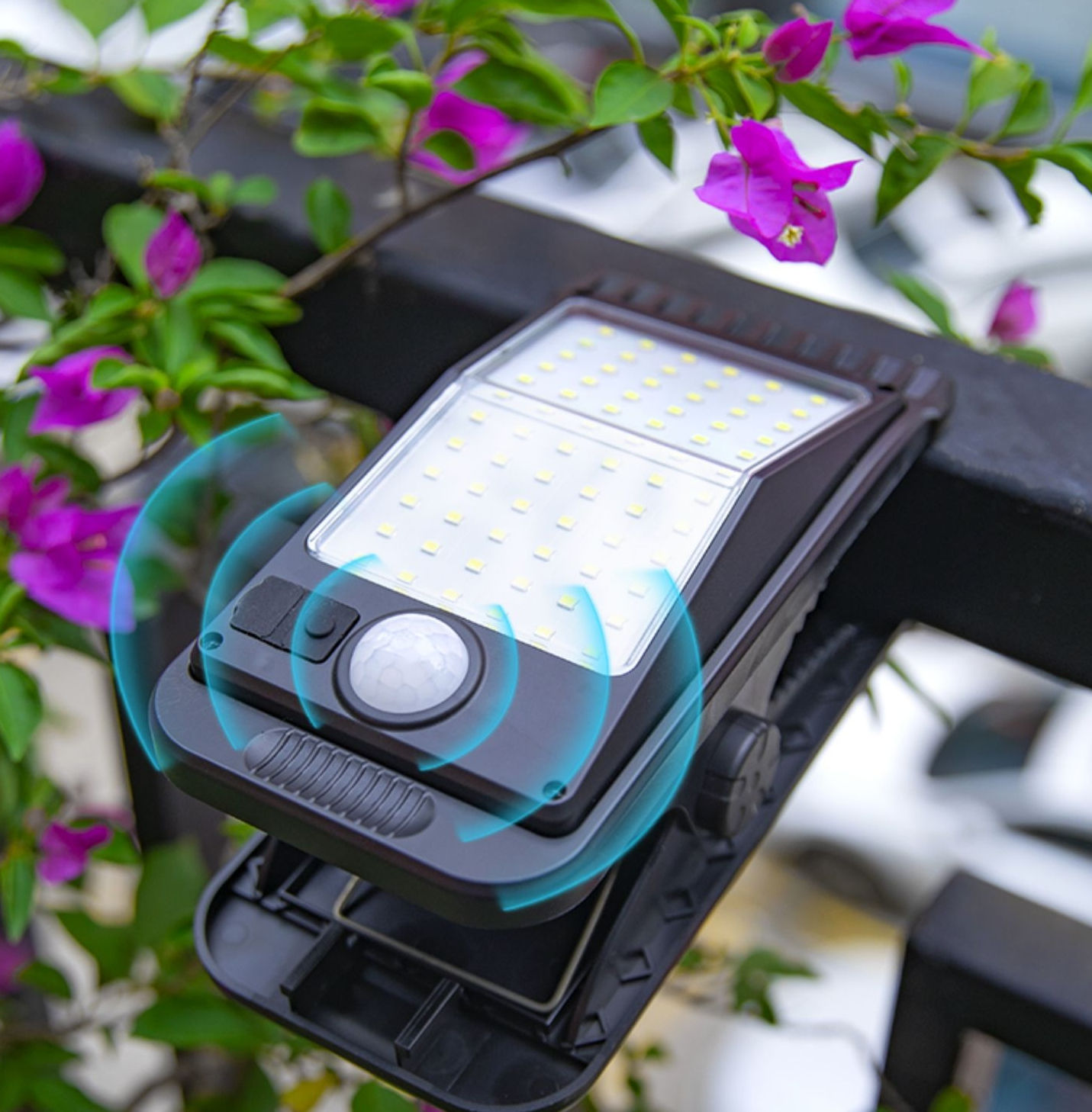 NUOVE applique da parete a energia solare per esterni, impermeabili, decorazione da parete, illuminazione a LED, a energia solare, per portico, villa, patio, giardino 3000mA