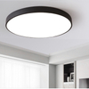 Moderna superficie montata camera da letto soggiorno illuminazione domestica rotonda rosa plafoniera nera, lampada da soffitto a led, plafoniera a led