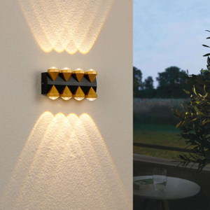 Lampada da parete a LED retrò in stile europeo Villa Home Outdoor Lampada da parete decorativa impermeabile per corridoio Lampada da cortile Vendite in fabbrica