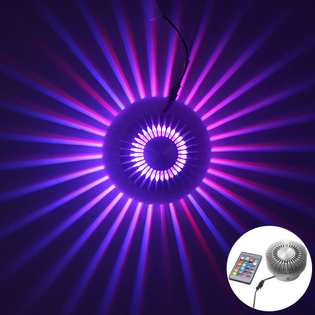 Lampada da parete a soffitto a LED rgb girasole con telecomando rgb illuminazione per interni lampada per decorazioni per la casa di alta qualità