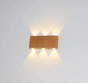 Cube COB LED Illuminazione per interni Lampada da parete Illuminazione domestica moderna Decorazione Sconce Lampada in alluminio 6W 85-265V Per corridoio bagno