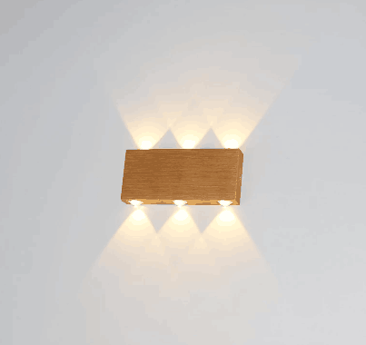 Cube COB LED Illuminazione per interni Lampada da parete Illuminazione domestica moderna Decorazione Sconce Lampada in alluminio 6W 85-265V Per corridoio bagno