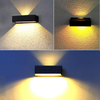 Lampada solare a luce solare impermeabile a luce solare per esterni per giardino Street Landscape Balcone Decor Lampada da parete solare per esterni