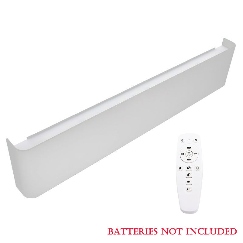 Lampada a led intelligente su e giù lampada da parete lunga 2.4G con controller applique da parete per interni applique da parete a LED a tre temperature di colore