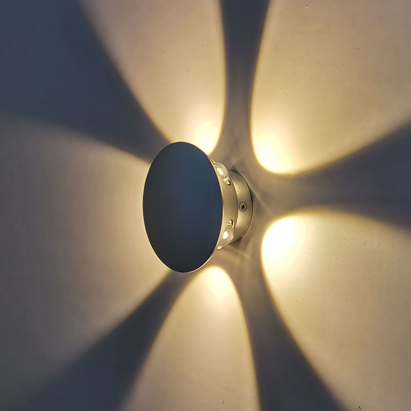 3w 4w 5w moderna lampada da parete per interni a LED su e giù applique da parete decorativa a parete