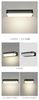 Lampada da parete a led in alluminio per esterni IP65 impermeabile Up Down applique da parete per l'illuminazione del corridoio del bagno del comodino della camera da letto delle scale domestiche