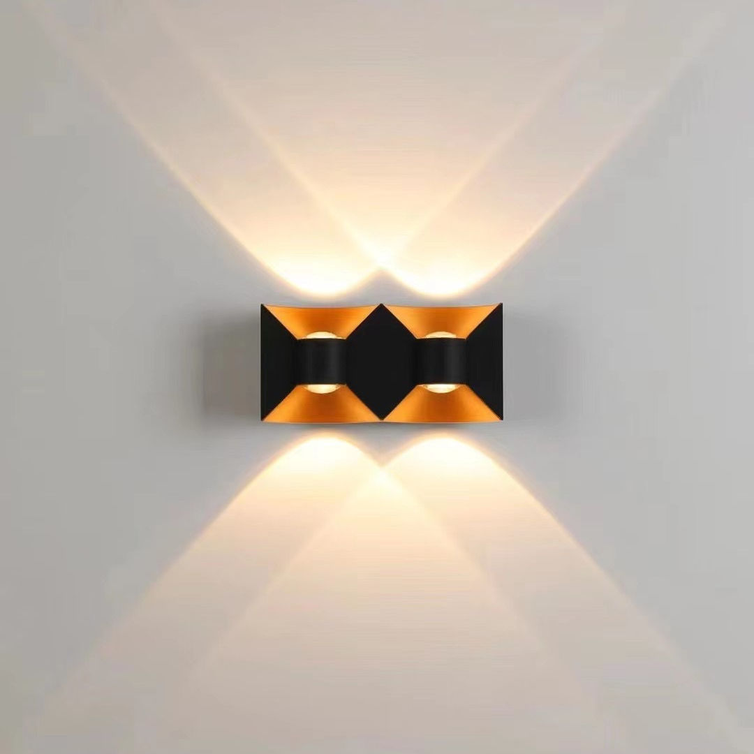 IP65 impermeabile su e giù per esterni lampada da parete per interni vendita calda 6W applique da parete di alta qualità