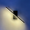 Lampade da parete moderne a LED 330 Comodino camera da letto girevole 12W AC96V-260V Applique da parete Lampada nera Corridoio decorazione interna Illuminazione