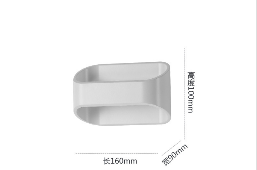 5W RGB Lampada da parete su e giù per interni lampada colore fai da te con controller applique da parete per interni Lampada da parete RGB per interni