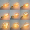 Lampadina E27 al tungsteno Vari stili St64 Lampadina decorativa retrò vintage 220v Seta 40W Lampadina gialla calda