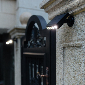 Nuovo arrivo esterno IP65 sensore di movimento esterno lampada da parete solare lampada da esterno/lanterna solare luci solari da esterno