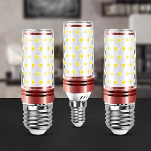 Lampadina 7W LED E14 E27 lampadina tricolore mais temperatura 12W 16W 18W lampadina lampadario per luce interna