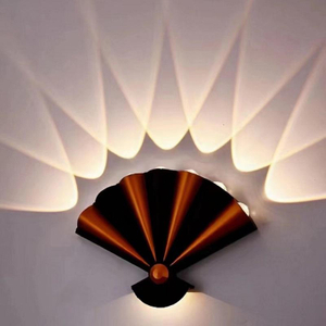 New Style 8W Black Gold Nordic Personalità Lampada da parete Semplice Led Soggiorno Sfondo Lampada da parete rotonda Hotel Minimalista