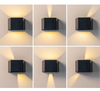 NUOVE applique da parete a energia solare per esterni, impermeabili, decorazione da parete, illuminazione a LED, lampada da portico a energia solare per villa, patio, giardino
