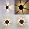 Nuovo applique da parete a led moderno minimalista per esterni americano soggiorno lampada da parete impermeabile a prova di umidità