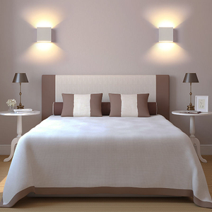 6W COB Applique da parete LED Risparmio energetico Camera d'albergo Corridoio Hall Loft Scala Applique da parete Powernightlight Lampada da parete a LED