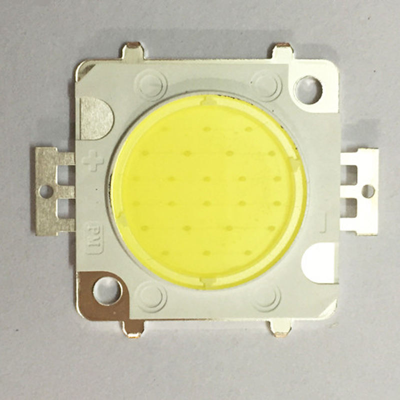 Sorgente luminosa COB all'ingrosso in fabbrica 10-50W indice di visualizzazione ad alta potenza ad alta potenza evidenziare perline lampada COB luce bianca luce gialla