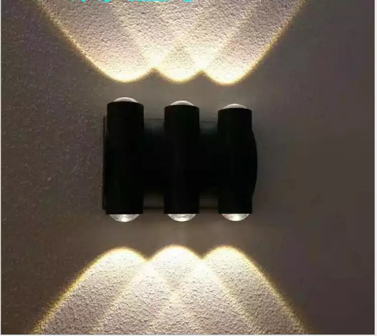 Lampada da parete moderna IP65 Illuminazione per esterni Lampada da parete a LED impermeabile per interni Soggiorno Corridoio Parco Paesaggio Luce da giardino