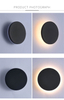 8W 12W 15W Moderna luce a LED LED Moon Lights Eclipse Lights Rotonda e luce notturna per interni di alta qualità per interni