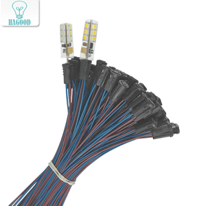 50cm G4 Led Portalampada a risparmio energetico Spina per lampada in cristallo con presa per cavo Base per lampada G4 Presa per piede