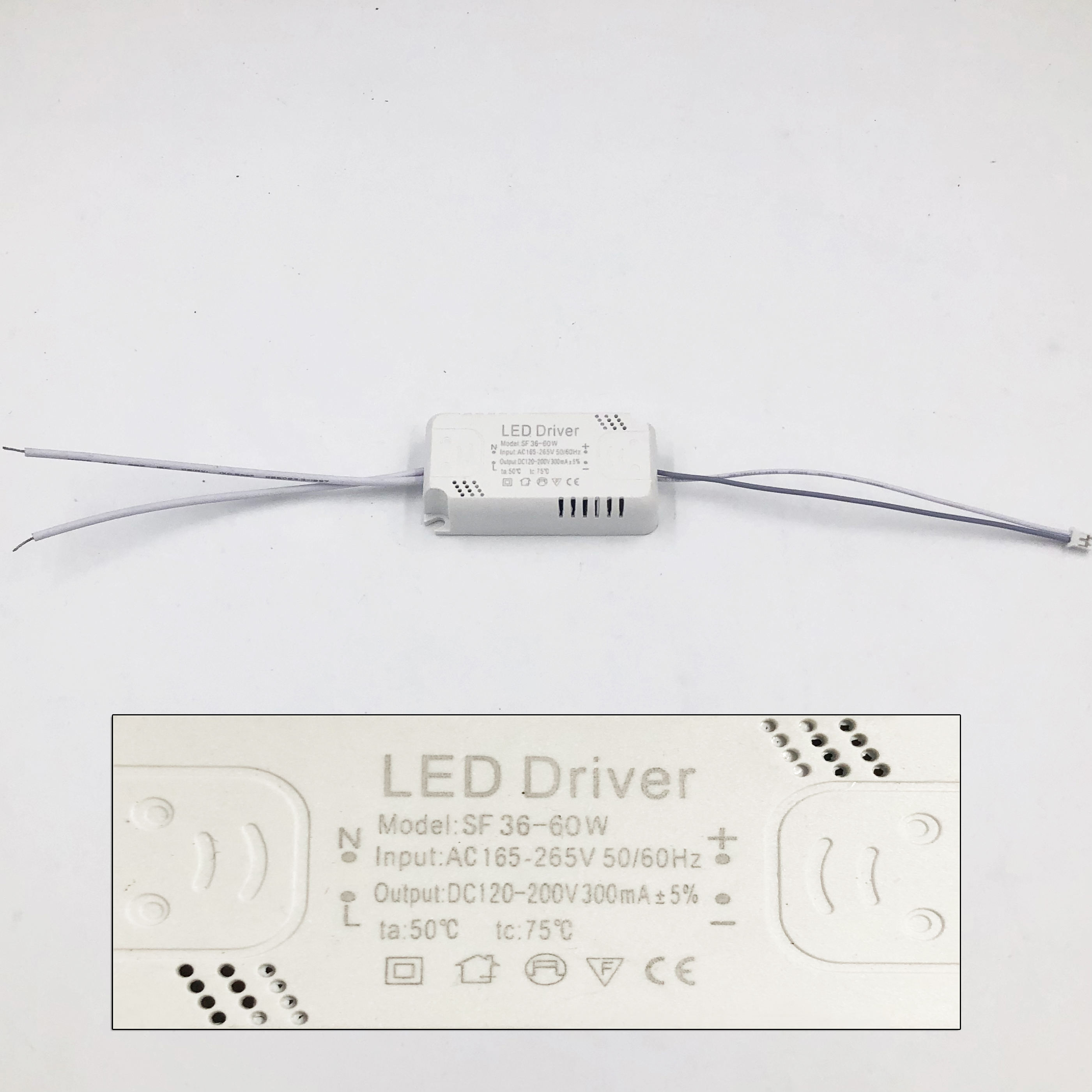 Driver LED 8-120W Alimentatore LED Driver Trasformatore di illuminazione Ingresso AC175-265V Trasformatore di illuminazione non isolante Adattatore di alimentazione per unità di illuminazione per lampada a led