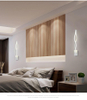 Applique da parete a LED da 16W per interni da casa 24W 2.4G applique da parete a regolazione continua con illuminazione della lampada del corridoio delle scale del telecomando