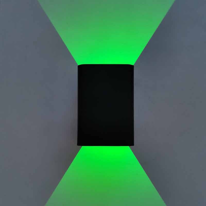 Lampada da parete moderna a LED su e giù RGB con lampade da comodino camera da letto controller Decorazione Wandlamp AC85-265V Illuminazione progetto industriale