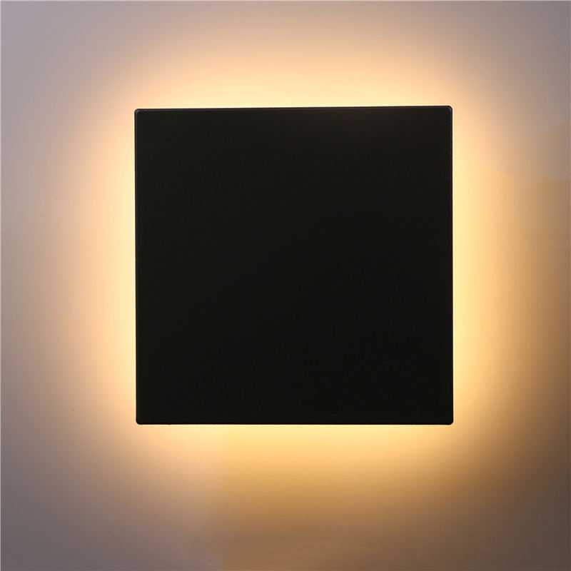 Impermeabile AC85-265V HA CONDOTTO LA Lampada Da Parete Circolare Rotonda Luna Applique Da Parete Apparecchi di Illuminazione Per Soggiorno Camera Da Letto Sala Studio Scala