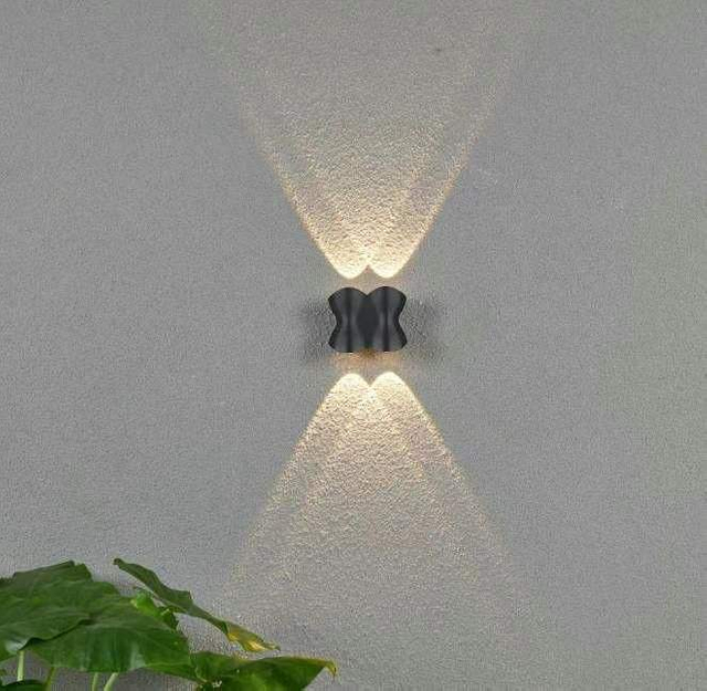 Nuovo design moderno Lampada da parete a led Impermeabile Lampada da giardino per esterni Lampada da parete per soggiorno Camera da letto Lampada da parete