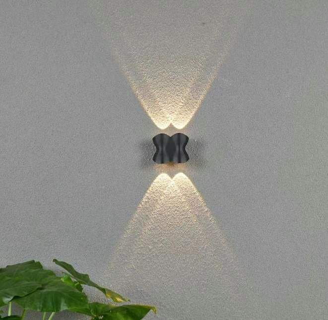 Nuovo design moderno Lampada da parete a led Impermeabile Lampada da giardino per esterni Lampada da parete per soggiorno Camera da letto Lampada da parete