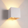12W sensore di movimento LED applique da parete per esterni IP65 impermeabile portico lampada da parete da giardino illuminazione decorativa