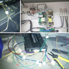Morsettiera a 3 cifre Connettore a vite 10A senza saldatura Connettore rapido ignifugo Adatto per accessori Attrezzatura